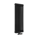 Grzejnik żeberkowy pionowy Column Line CL2 1000x380 czarny
