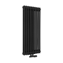 Grzejnik żeberkowy pionowy Column Line CL2 1000x470 czarny