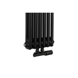 Grzejnik żeberkowy pionowy Column Line CL2 1600x290 czarny
