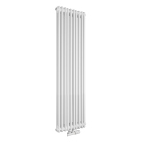Grzejnik żeberkowy pionowy Column Line CL2 1600x470 biały