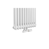 Grzejnik żeberkowy pionowy Column Line CL2 1600x470 biały