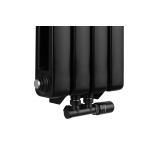 Grzejnik dekoracyjny Bufallo BF2 1800x300 czarny