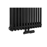 Grzejnik żeberkowy pionowy Column Line CL2 1800x560 czarny