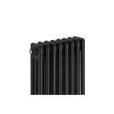 Grzejnik żeberkowy pionowy Column Line CL3E 1800x380 czarny