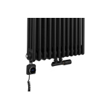 Grzejnik żeberkowy pionowy Column Line CL3E 1800x560 czarny