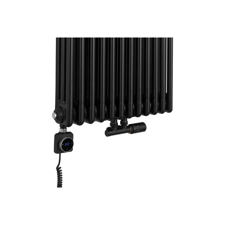 Grzejnik żeberkowy pionowy Column Line CL3E 1800x560 czarny