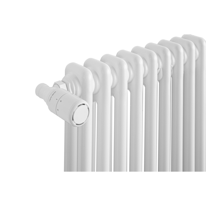 Grzejnik żeberkowy poziomy retro Column Line CL2E-575x920-B500 biały