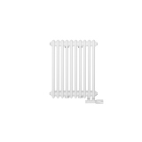 Grzejnik żeberkowy poziomy retro Column Line CL3E-575x470-D50L/P biały