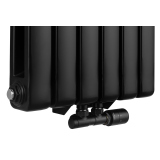 Grzejnik dekoracyjny Bufallo BF2 1800x440 czarny