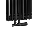 Grzejnik żeberkowy pionowy Column Line CL2 1800x560 czarny