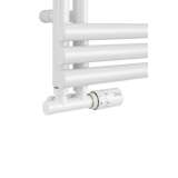 Grzejnik łazienkowy Zodiak 737x400 biały mat