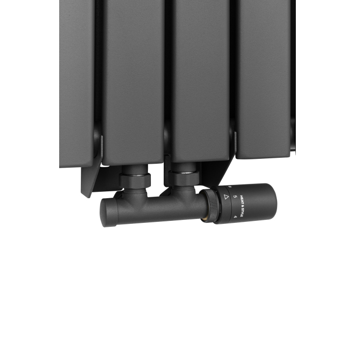 Grzejnik dekoracyjny Wanted WD2E 1800x544 grafit