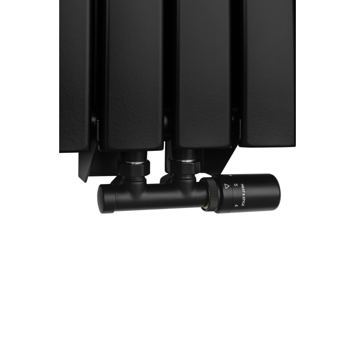 Grzejnik dekoracyjny Wanted WD2E 1800x544 czarny