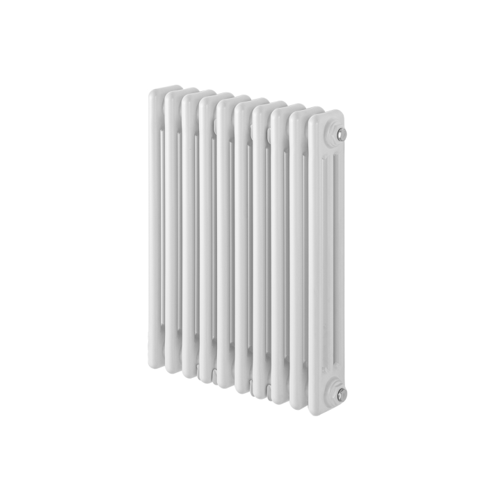 Grzejnik żeberkowy poziomy retro Column Line CL3E-575x470-D50L/P biały