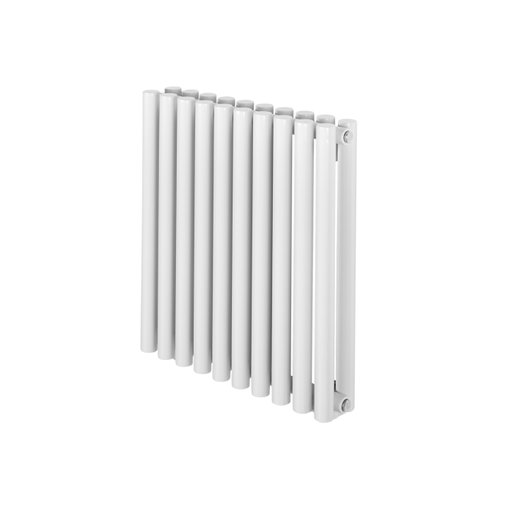 Grzejnik dekoracyjny poziomy Gilda GD2E 600x590 biały