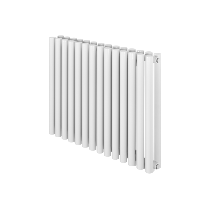 Grzejnik dekoracyjny poziomy Gilda GD2E 600x826 biały