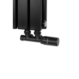 Grzejnik dekoracyjny Judy JD2E 600x1062 czarny