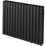 Grzejnik dekoracyjny Judy JD2E 600x826 czarny