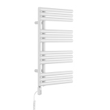 Grzejnik łazienkowy Zodiak 737x400 biały mat