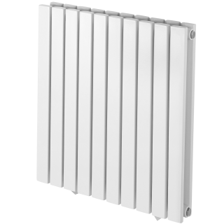 Grzejnik dekoracyjny Judy JD2E 600x590 biały