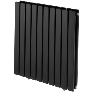 Grzejnik dekoracyjny Judy JD2E 600x590 czarny