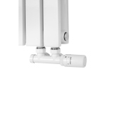 Grzejnik dekoracyjny Judy JD2E 600x590 biały