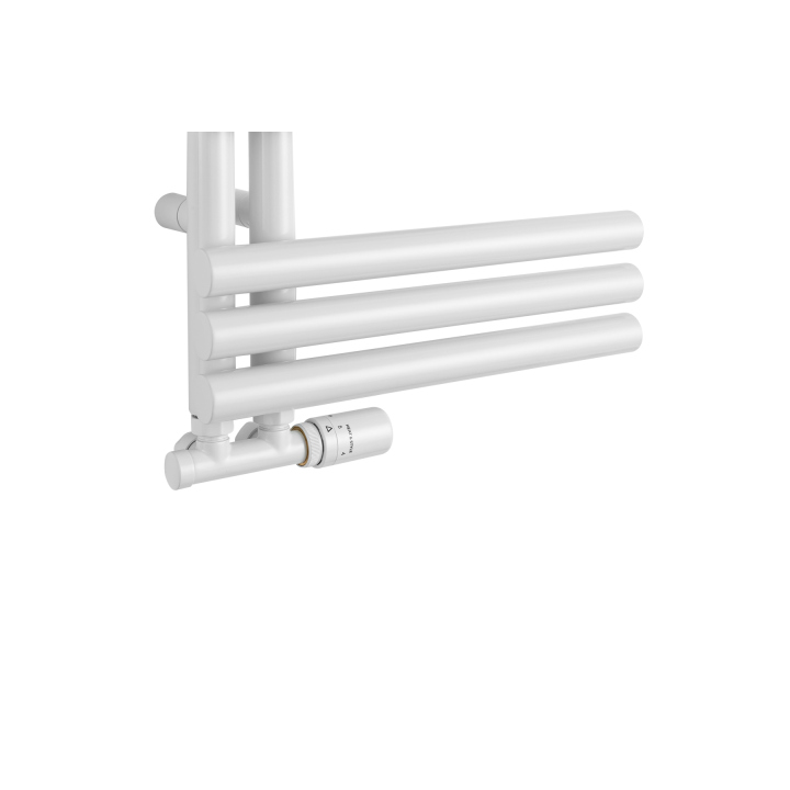 Grzejnik łazienkowy Zodiak 737x400 biały mat