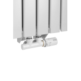 Grzejnik dekoracyjny hybrydowy Wanted WD2E 1800x544 biały SQUARE