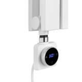 Grzejnik dekoracyjny hybrydowy Judy JD2E 1600x354 biały SQUARE