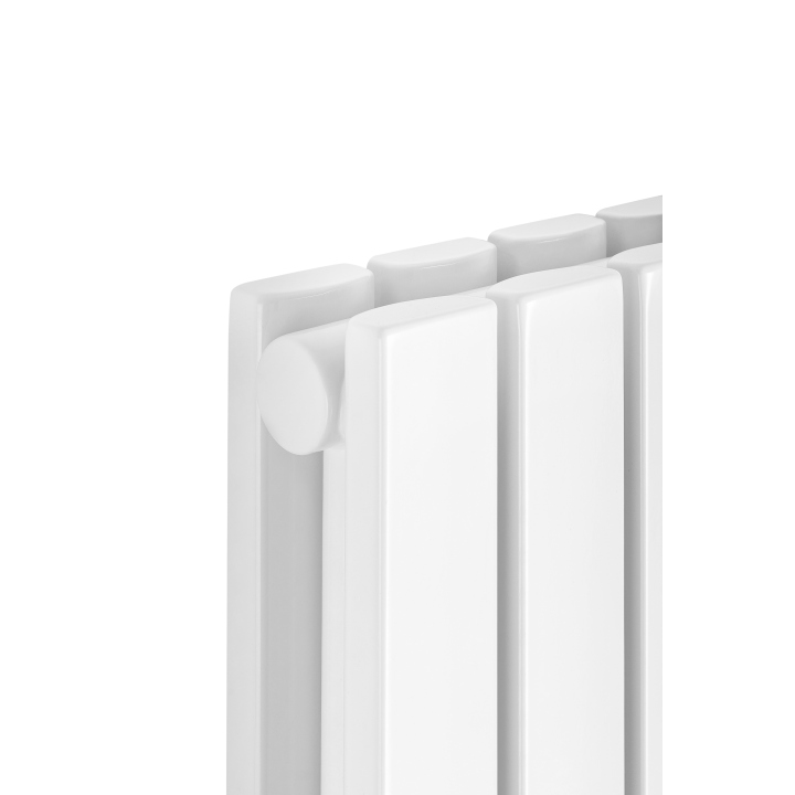 Grzejnik dekoracyjny hybrydowy Judy JD2E 1600x236 biały SQUARE