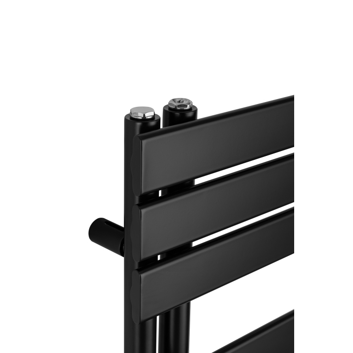 Grzejnik łazienkowy hybrydowy UCA 1122x500 czarny TANGO