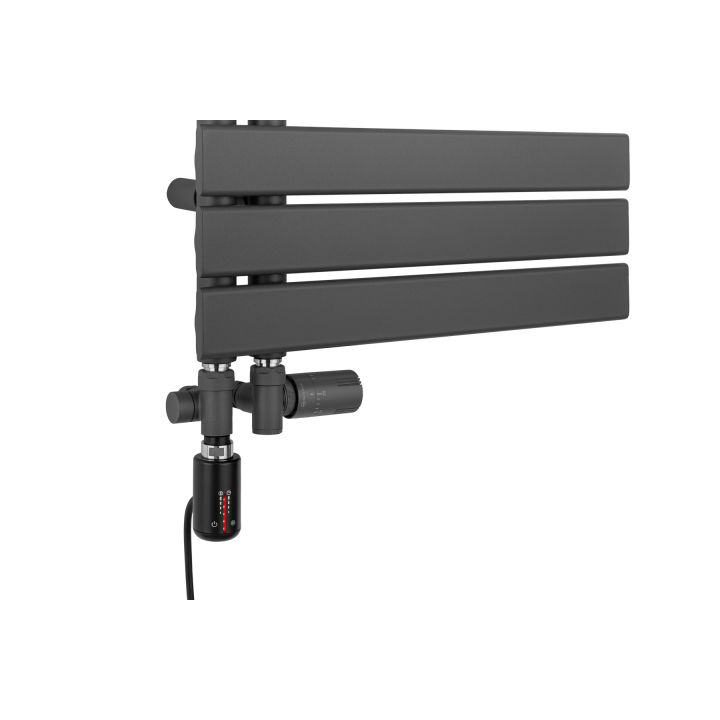 Grzejnik łazienkowy hybrydowy UCA 1333x500 grafit TANGO