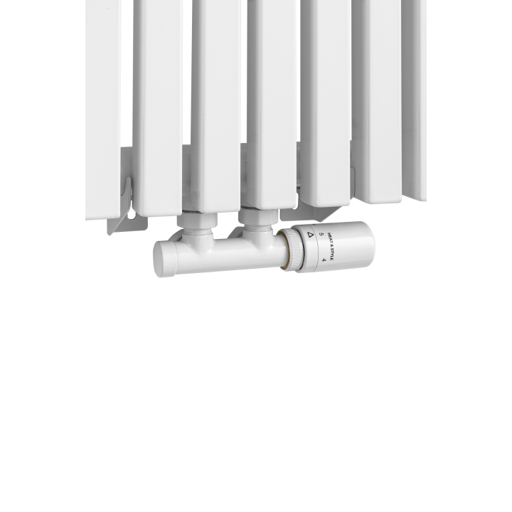 Grzejnik dekoracyjny Nomad ND1E 1600x360 biały