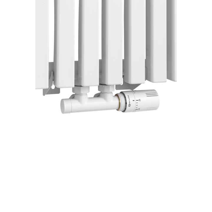 Grzejnik dekoracyjny Nomad ND1E 1600x360 biały