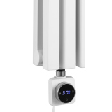 Grzejnik dekoracyjny Nomad ND2E 1800x630 biały