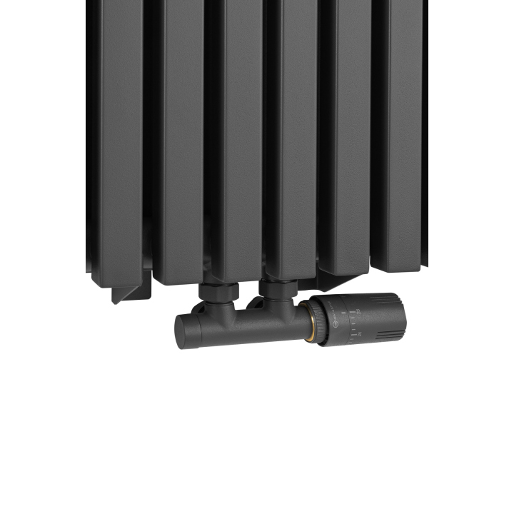 Grzejnik dekoracyjny Nomad ND1E 1600x360 grafit