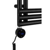 Grzejnik łazienkowy Zodiak 737x400 czarny