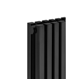 Grzejnik dekoracyjny hybrydowy Nomad ND2E 1800x540 czarny SQUARE