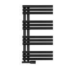 Grzejnik łazienkowy Zodiak 737x400 czarny