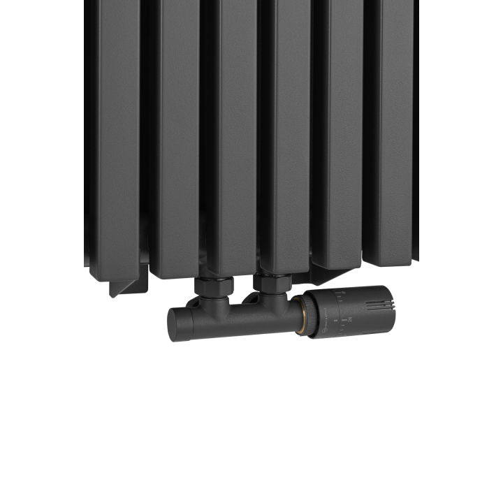 Grzejnik dekoracyjny hybrydowy Nomad ND2E 1800x360 grafit SQUARE