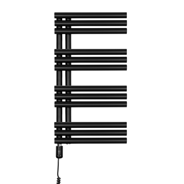Grzejnik łazienkowy Zodiak 737x400 czarny