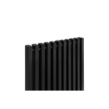 Grzejnik dekoracyjny Concert 1800x530 czarny