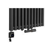 Grzejnik dekoracyjny Concert 1800x530 grafit