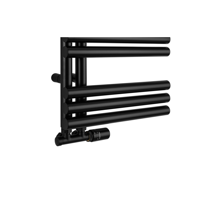 Grzejnik łazienkowy Zodiak 737x400 czarny