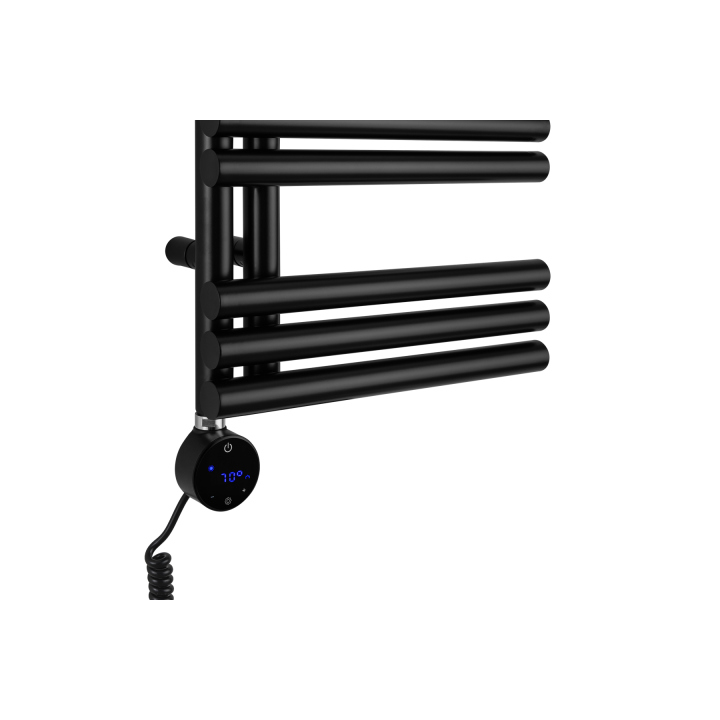 Grzejnik łazienkowy Zodiak 737x400 czarny