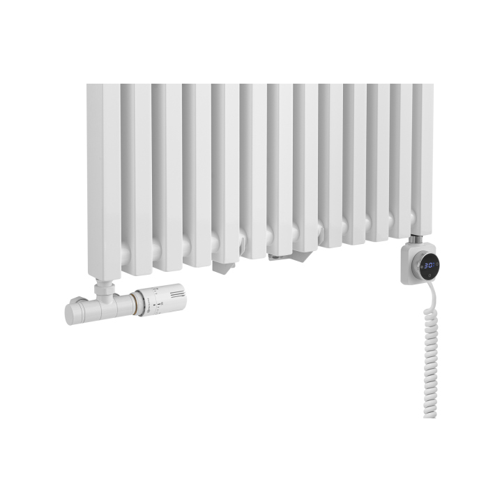 Grzejnik dekoracyjny Concert 1800x630 biały