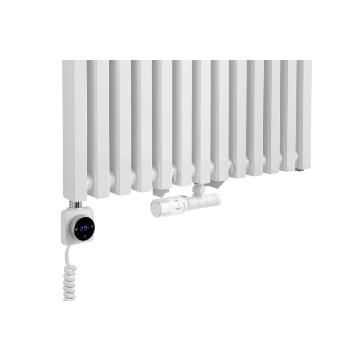 Grzejnik dekoracyjny Concert 1800x630 biały