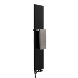 Grzejnik dekoracyjny płaski Concert 1600x300 czarny