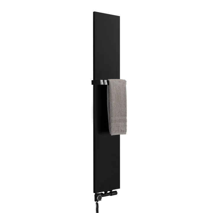 Grzejnik dekoracyjny płaski Concert 1600x300 czarny