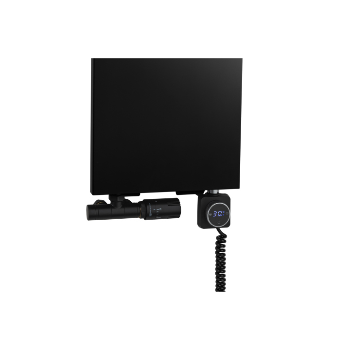 Grzejnik dekoracyjny płaski Concert 1600x300 czarny